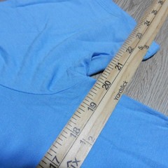 Johnnie-O Men’s Small Palm Paradise T-Shirt Malibu Blue SS Crew Neck