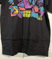 VTG Aerodynamics Dance Single Stitch Tee Drawstring Shirt Black One Size Graphic