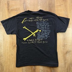 Vintage 91 Rush Roll The Bones Tour T-Shirt Black Hanes Heavyweight Rock Band XL