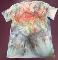 Tie Dye T-shirt by Bigg Bonez Redooduds Clothing Line Ice Dye w/ Sublimation Lg