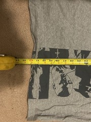 Makaveli Branded Tupac Shakur Graphic Print Crew Neck T-Shirt XXL Gray Cotton