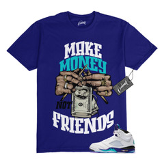 5 Grape White Black 2025 Blue T Shirt Match MM