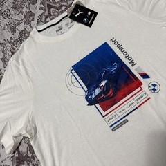 NWT BMW Motorsport T-Shirt Puma BMW Mms Car Graphic Tee 2 Fan Jersey Size XL