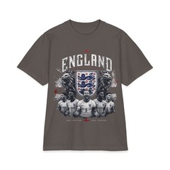 England Football Crest T-Shirt | Three Lions Players Graphic Tee