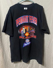 Pennant Fever Shea Stadium 1999 NL Championship Series Shirt XL Mets Braves