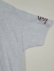 Official Evil Sports T Shirt 2XL Skull with Baseball Eyes Gray