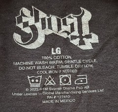 RARE official Ghost Band Death T Shirt Papa Nihil Death