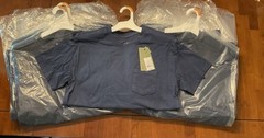 Lot Of 12 Goodfellow & Co Blue Crewneck T-shirts. Size Small