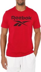 Reebok Men’s Stacked Graphic Logo T-Shirt Ultra Soft Crew Neck Tee #5 (SM – 3X)