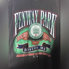 NWT 47 Fenway Park Red Sox Vintage Inspired Tee in Flint Black – Size M