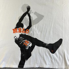 Nike Air Jordan T Shirt Mens 2XL White Melo 15 Jumpman Graphic Skater Hip Hop
