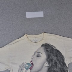 VINTAGE Diamond Supply Co Men Shirt M Cream Nilanti Caglimbeni Cold As Ice READ
