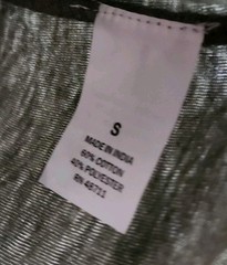 Falls Creek Men’s Size S Heather Olive Green Long Sleeve Cotton Tee NEW