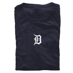 Detroit Tigers T-Shirt Primary Logo Soft Jersey Tee