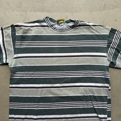 Vintage 90s Phillipe Marcel IZ IT UP Mens XL Shirt Striped Surf USA Made