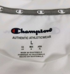 Champion Teamwear Authentic Athleticwear White T Shirt Compression Men’s Size L
