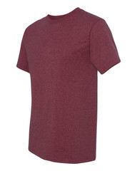2XL Vintage Heather Maroon Blank – 29MR Jerzees Dri-Power Blend T-Shirt Tee