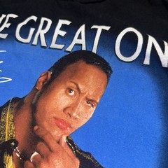 WWE The Rock Know Your Role Brahma Bull Champion Shirt Size XL