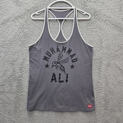 Men’s Large Under Armour Muhammad Ali Tank Top Muscle Roots Of Fight HeatGear