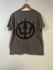 Prong Band t-Shirt XL gray Graphic Metal Rock Logo Snap Record