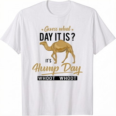Guess What Day Is It Camel Funny Hump Day Retro Unisex T-Shirt