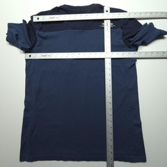 Adidas Mens Shirt Medium Blue Built For Purpose Colorblock Zip Pocket Sports Tee