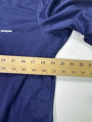 Patagonia Shirt Mens Medium Navy Capilene Midweight Base Layer Hiking Outdoor