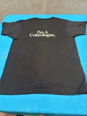 1987 Max Headroom Coca Cola Promo T Shirt Large Screen Stars USA Vintage Coke