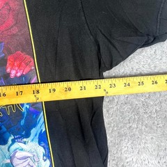 Crunchyroll T Shirt Mens XL Black Cotton Jujutsu Kaisen TV Show Graphic Print