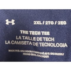 Penn Quakers Under Armour T-Shirt Mens 2XL Navy Blue The Tech Tee UPenn Crewneck