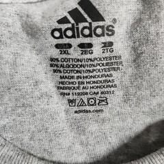 Adidas Bentley University T-Shirt 2Xl Cotton Blend Short Sleeve Gray Adult 165