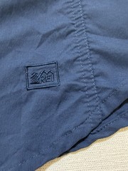 REI Sahara Shirt Men’s Large Blue Stretch Button Up Quick Drying Hiking Nylon