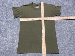 USMC OD Green Baggy XS Single stitch Military Shirt Blank Skater Grunge Style