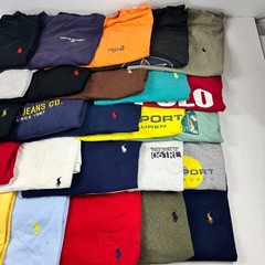 Wholesale Lot of 25 Ralph Lauren Men’s T-Shirts (Assorted Sizes)