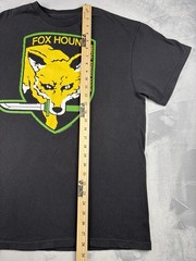 Vintage Metal Gear Solid FOXHOUND Promo T-Shirt Large Konami Gaming Tee