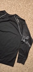 AND 1 Basketball Long Sleeve Shirt Black Youth Young Adult Hoop Y2K Medium Large