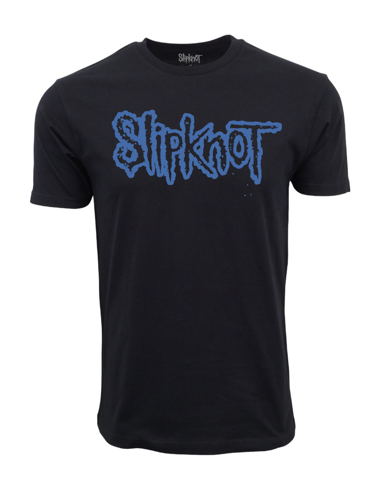 SLIPKNOT BLUE LOGO GRAPHIC TEE MENS T SHIRT