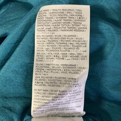 JIL SANDER Size XL Teal Polyamide Silk Camp Short Sleeve Shirt