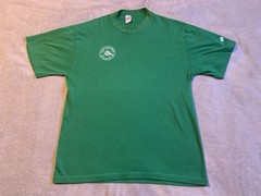 Vintage Soffe Shirts Shirt Mens XL Green USA Made Single Stitch 90s Colorado