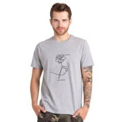 New Mens Printed T Shirts Short Sleeve Crew Neck 100% Cotton Tees Casual Top