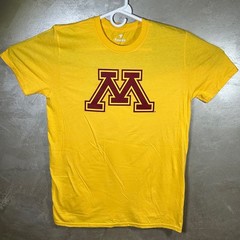 Fanatics Minnesota Golden Gophers NCAA T-Shirt Yellow Maroon Men’s Medium