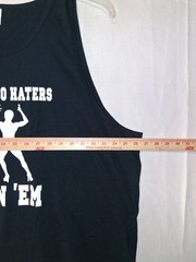 Fruit of the Loom Heavy HD Tank Top 3XL Black Bodybuilding “Pose On ‘Em” Graphic