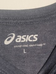 ASICS Men’s Sound Mind Sound Body Athletic T-Shirt Heather Grey Training Gym Tee