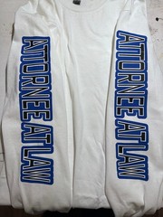 Idiocracy Attornee At Law Long Sleeve Shirt – Attorney