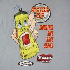 Amateur Cup Mountain Bike Race Series T-shirt 2001 Mens XL TBB Snow Summit VTG