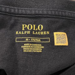 Polo Ralph Lauren Men’s Paisley Graphic Logo Short Sleeve T-Shirt in Black