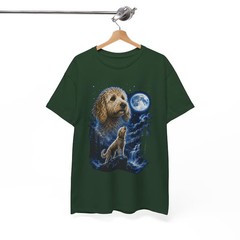 Maltipoo Howling To The Moon Funny Dog Lover Comfort Tee