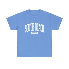South Beach Florida Souvenir Beach, Aesthetic, Minimalist T-Shirt