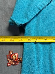 Riot Society Pineapple Bear T-Shirt Teal Blue Graphic Tee Mens Large