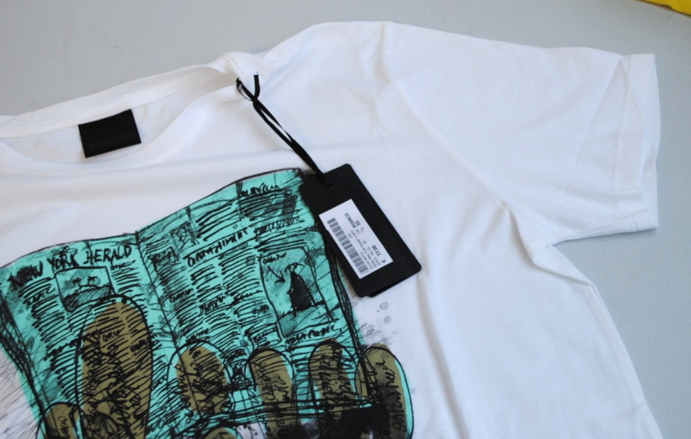 RRD ROBERTO RICCI DESIGN SHIRT COTTON ELAST. SIZE L-50 95.00 CART. WHITE A2